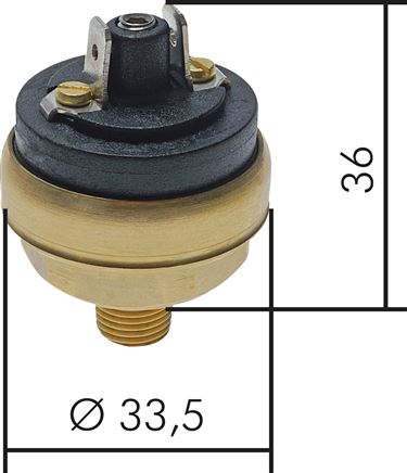 Exemplaire exposé: pressostat