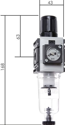 Exemplaire exposé: Régulateur de filtre - gamme Futura 0